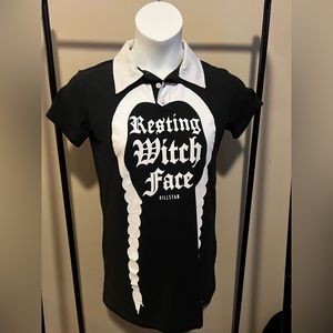 Killstar Resting Witch Face Goth tunic dress Wednesday Addams
